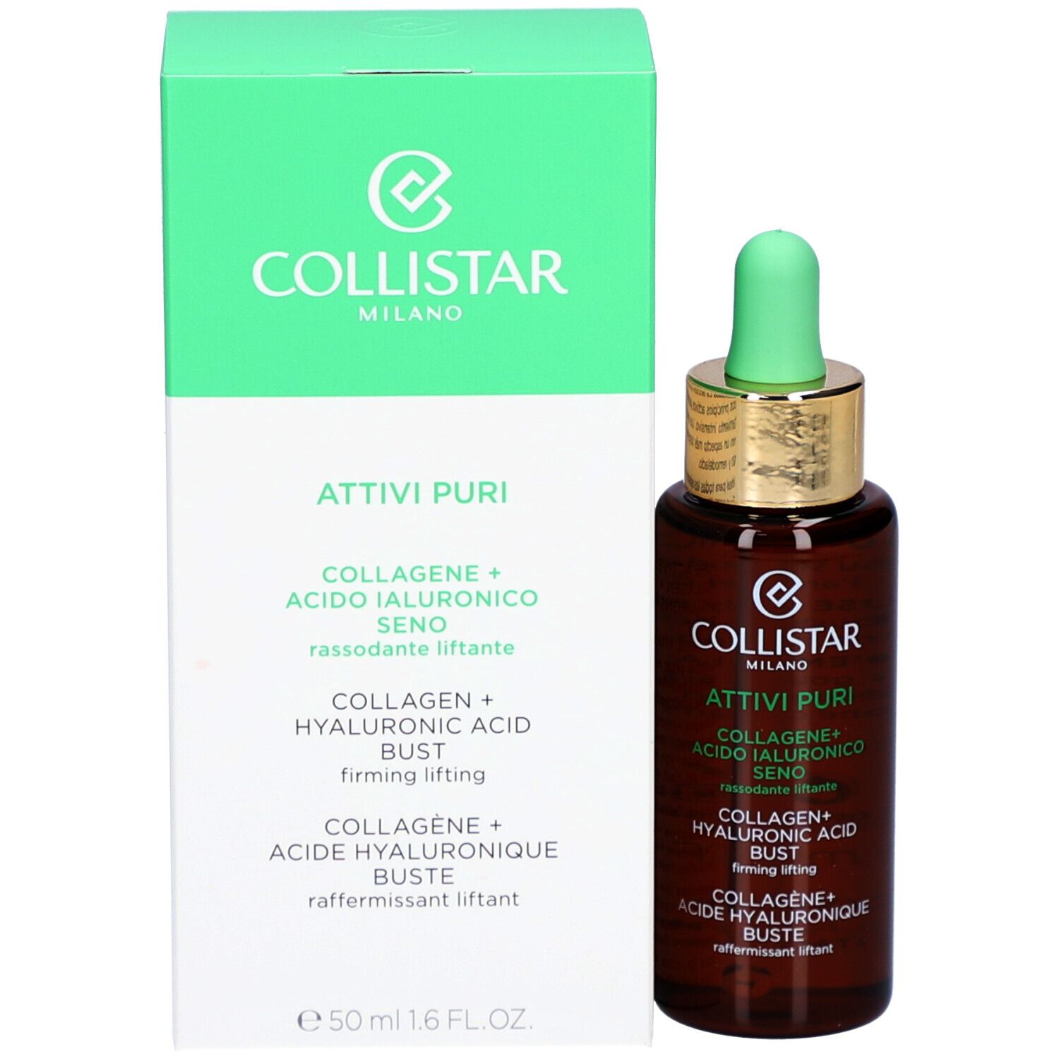 Collistar Attivi Puri Collagène + Acide Hyaluronique Buste