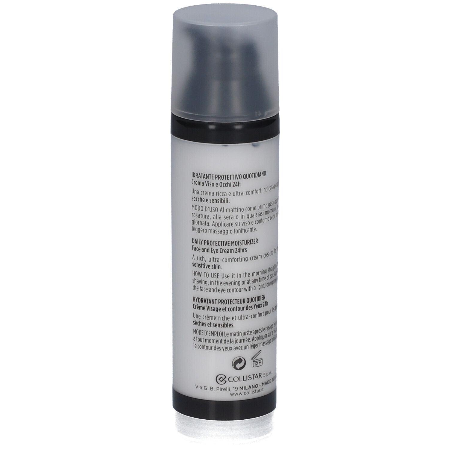 Collistar Hydra Hydratant ProtecteurQuotidien Crème visage et contour des yeux 24H