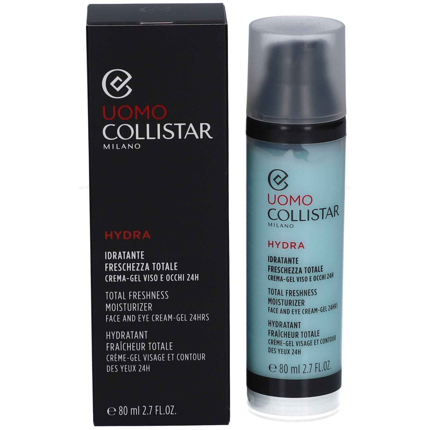 Collistar Hydra Hydratant Fraîcheur Totale Crème-gel Visage et Contour des yeux 24h