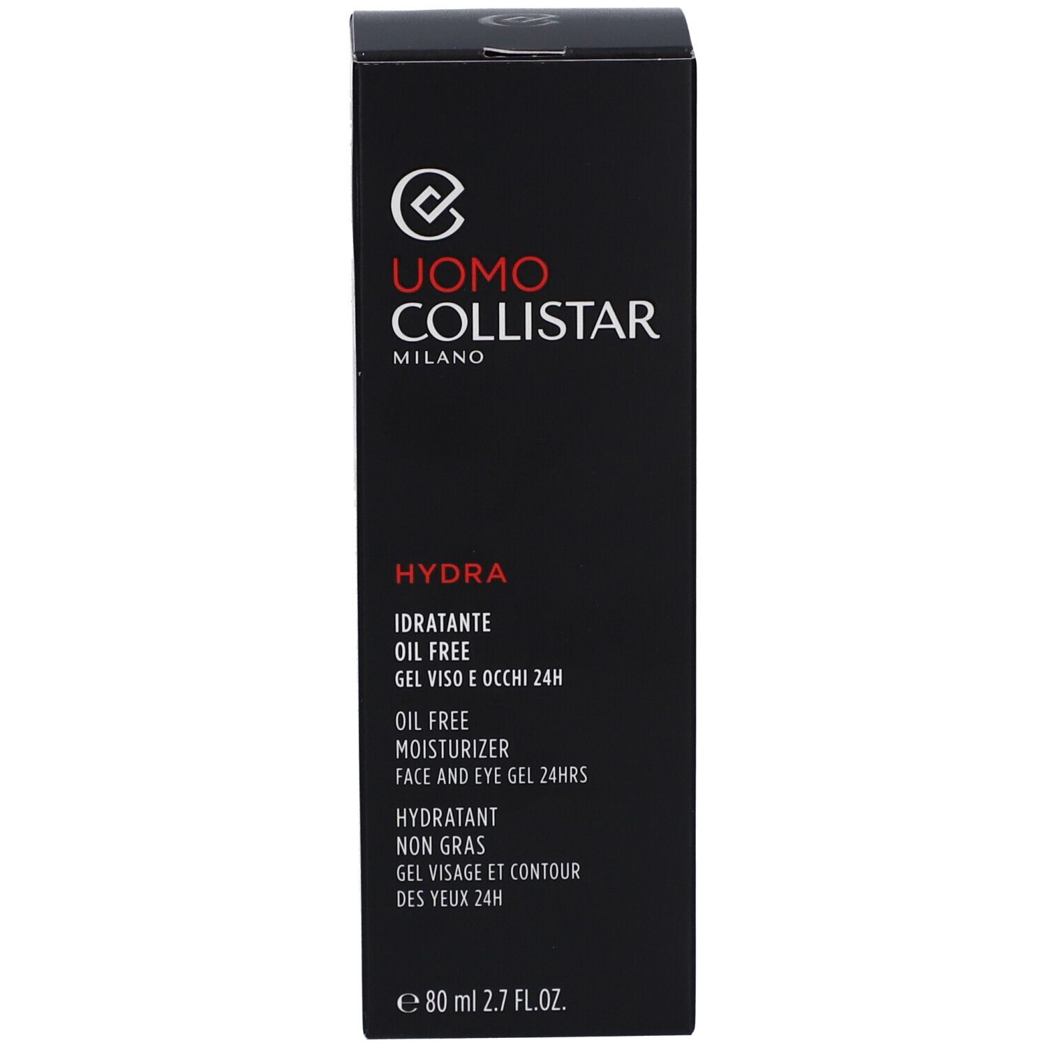 COLLISTAR Men Hydratant Non Gras Gel Visage et Contour des Yeux 24h