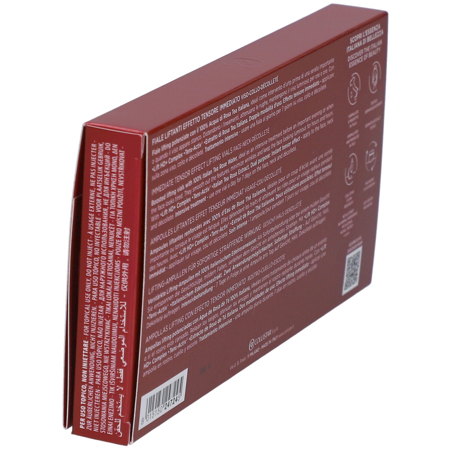 COLLISTAR Lift HD+ Ampoules Liftantes Effet Tenseur Immédiat