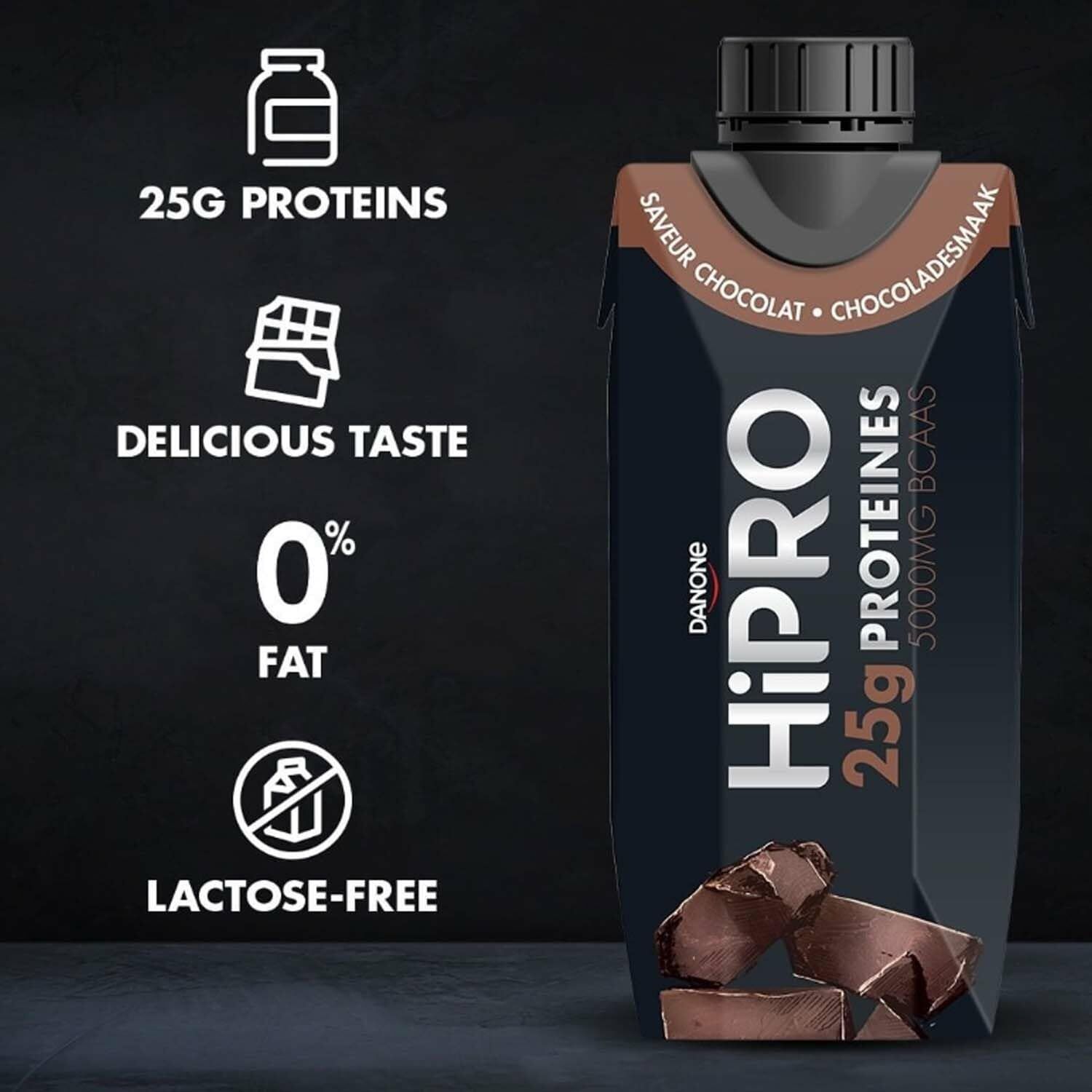 Danone Hipro Drink Uht 0% Chocolat