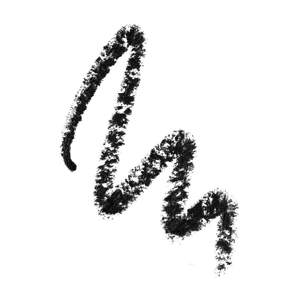 Deux eye-liners noirs avec nom de marque visible et accents argentés.