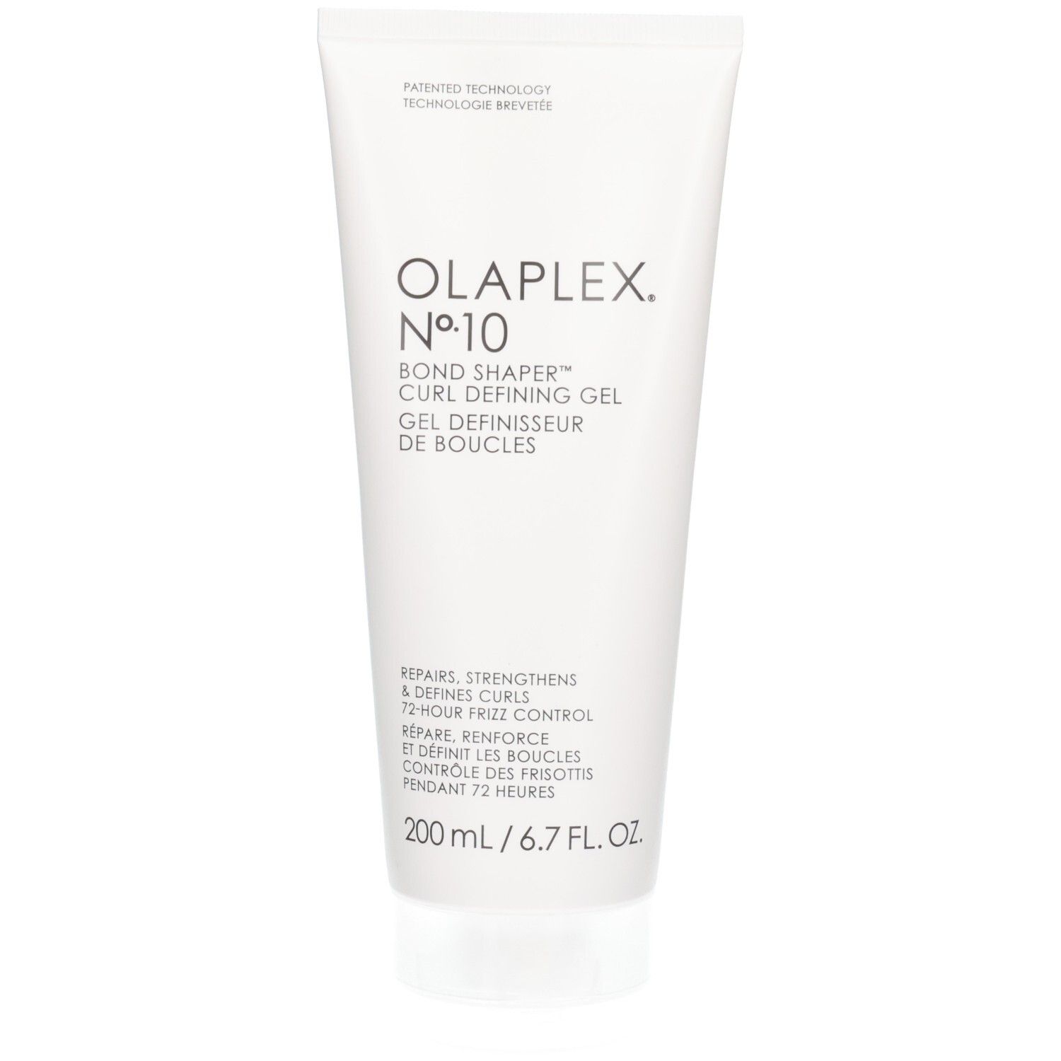 Tube blanc de Gel Définisseur de Boucles Olaplex Nº10. Répare, fortifie et définit les boucles. 200 ml.