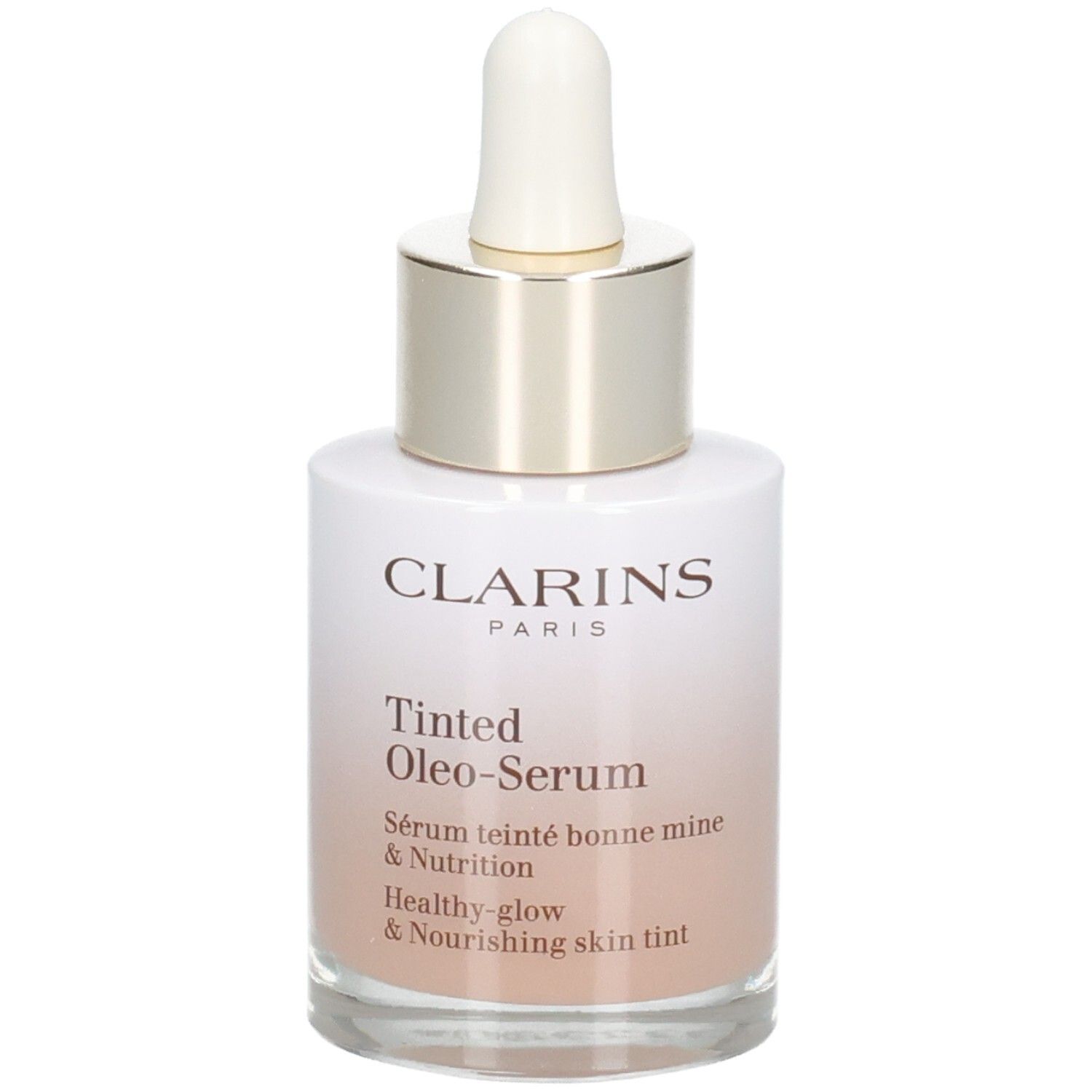 Flacon Clarins Tinted Oleo-Serum avec pipette, teinte 02.5.