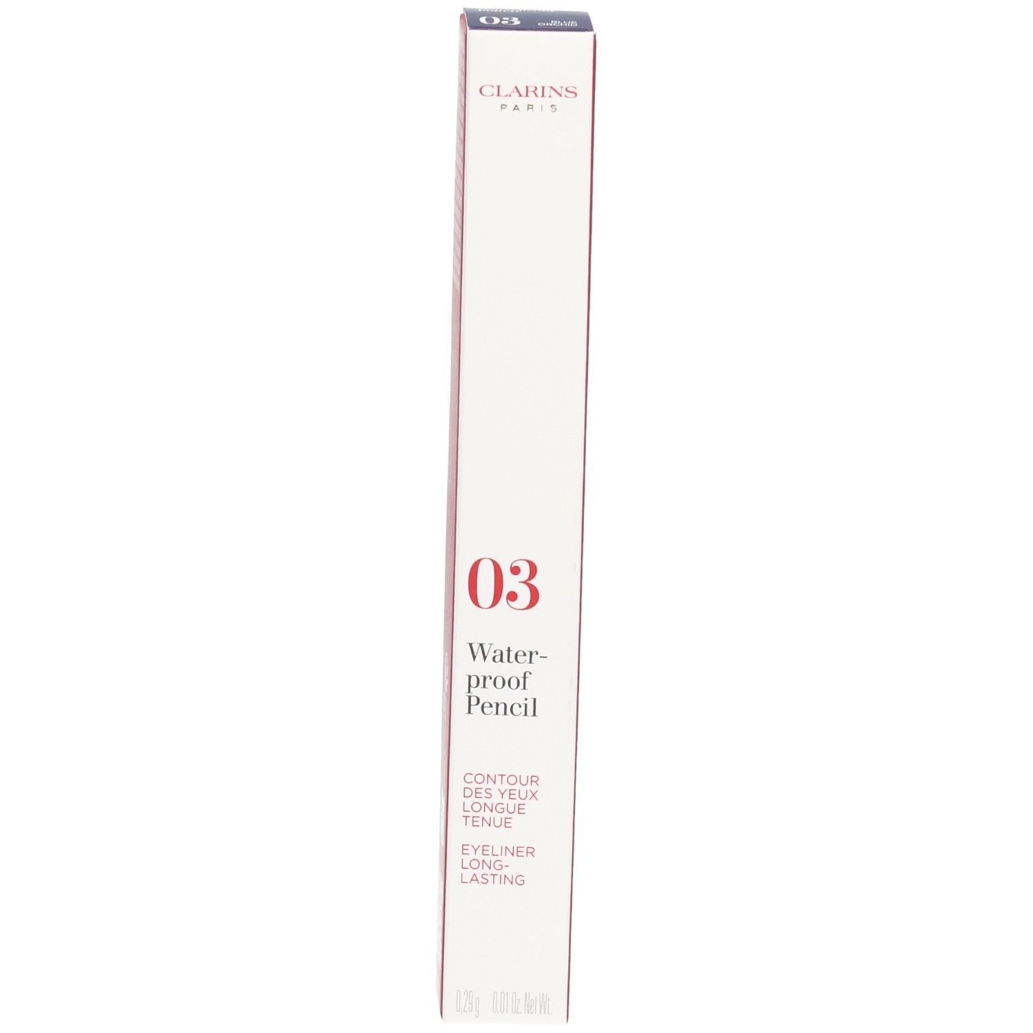 Crayon Yeux Waterproof Clarins 03, Orchidée Bleue. Maquillage yeux longue tenue et waterproof.