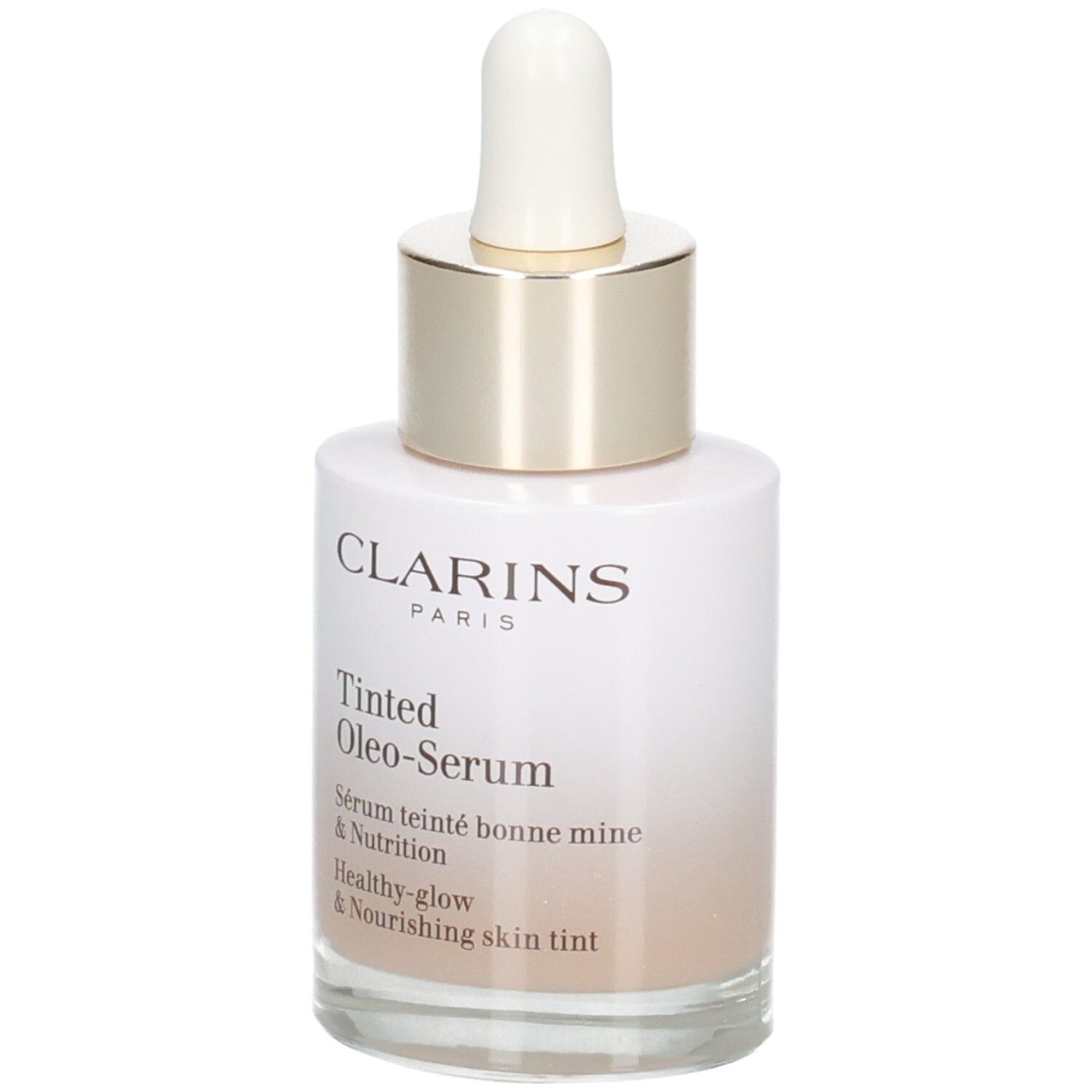 Flacon Clarins Tinted Oleo-Serum avec pipette, 30ml.