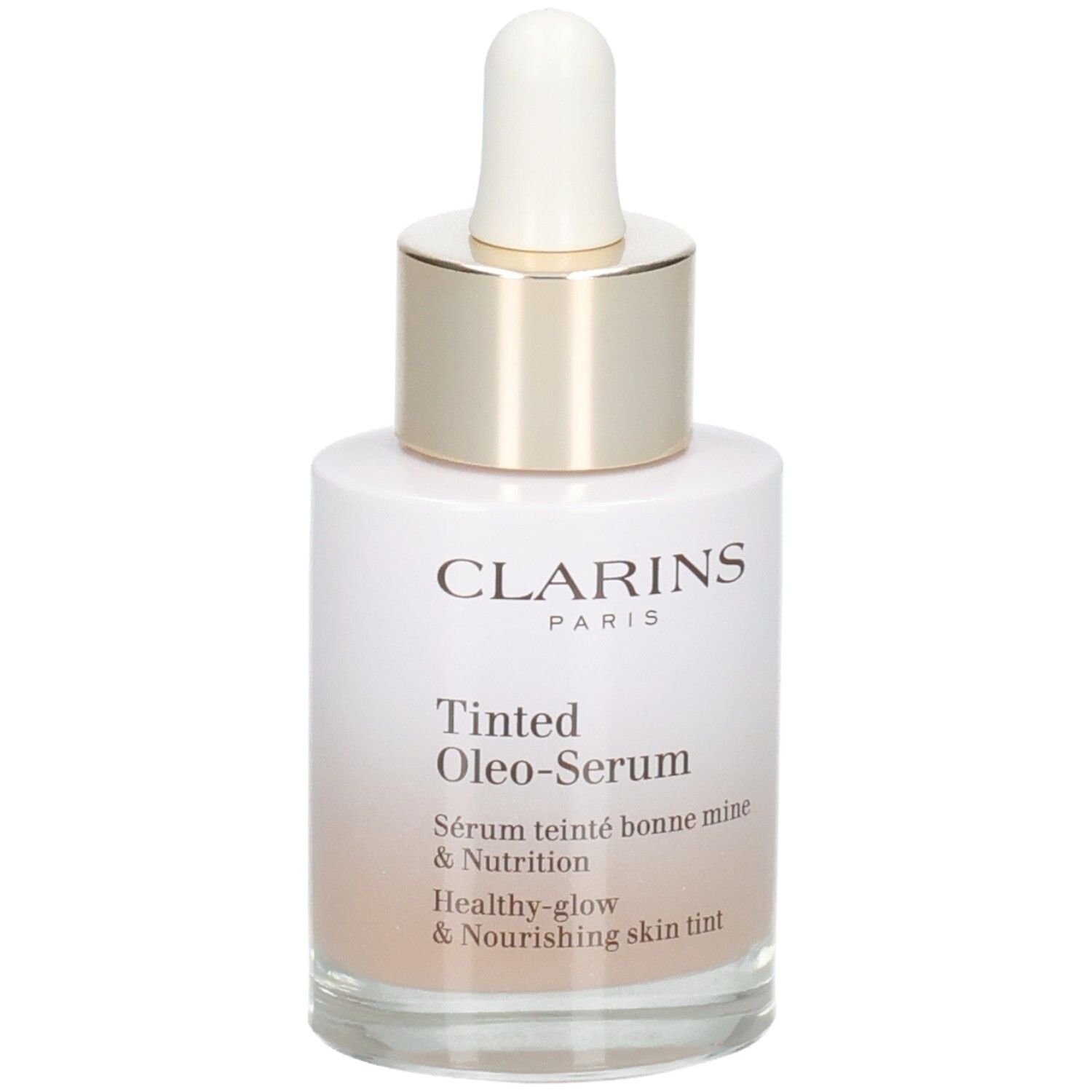 Flacon Clarins Tinted Oleo-Serum avec pipette, 30ml.