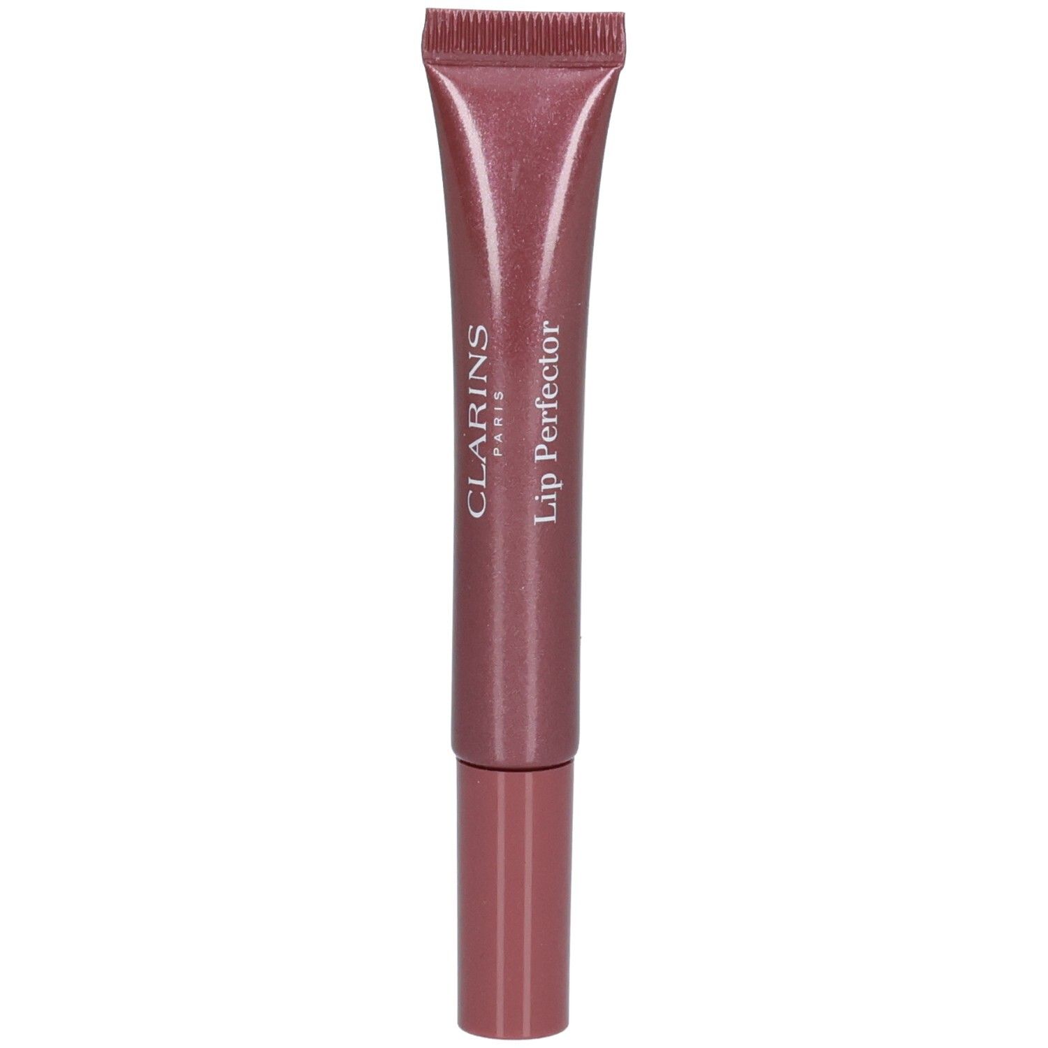 Clarins Lip Perfector, teinte 25, rose chatoyant.