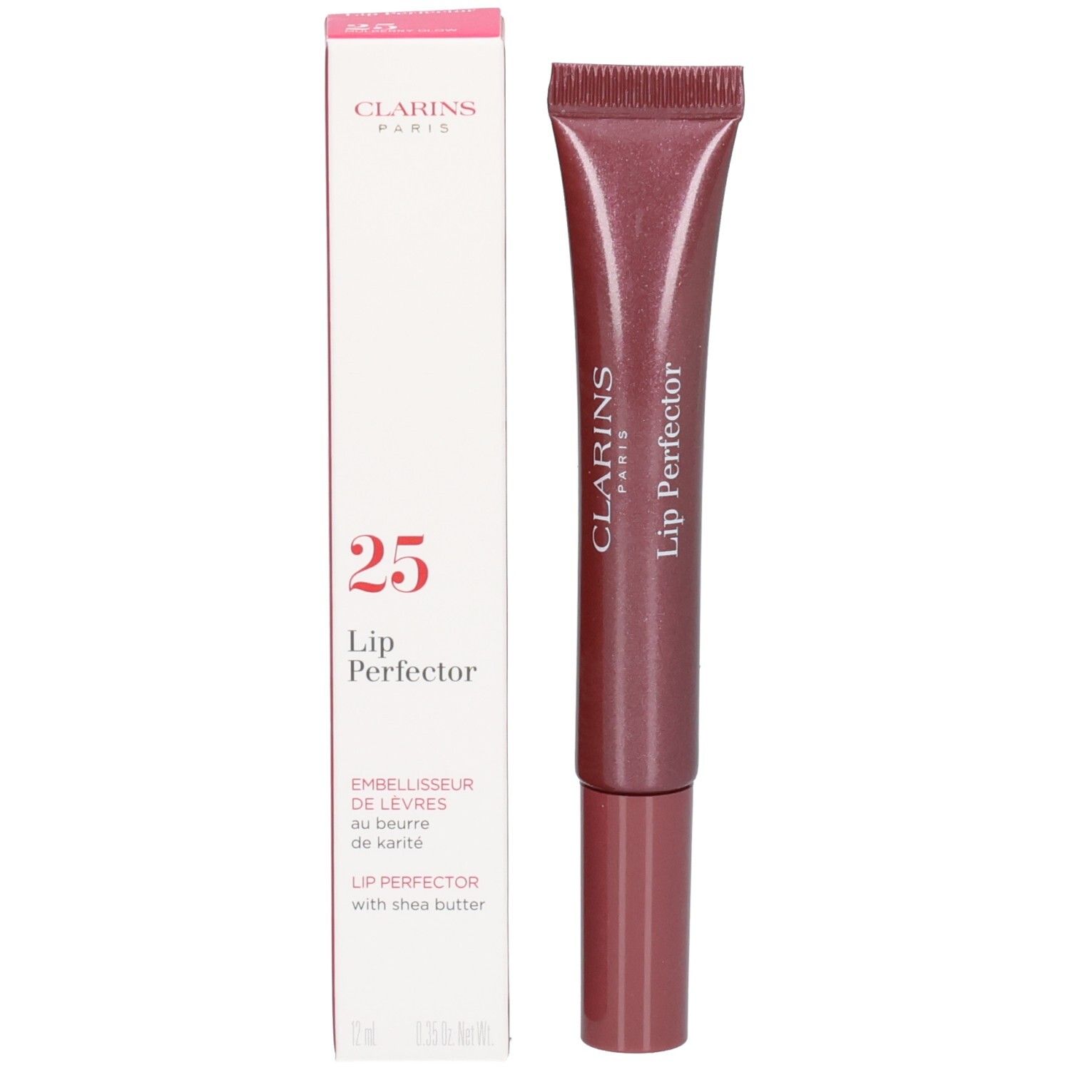 Clarins Lip Perfector, teinte 25, avec boîte.