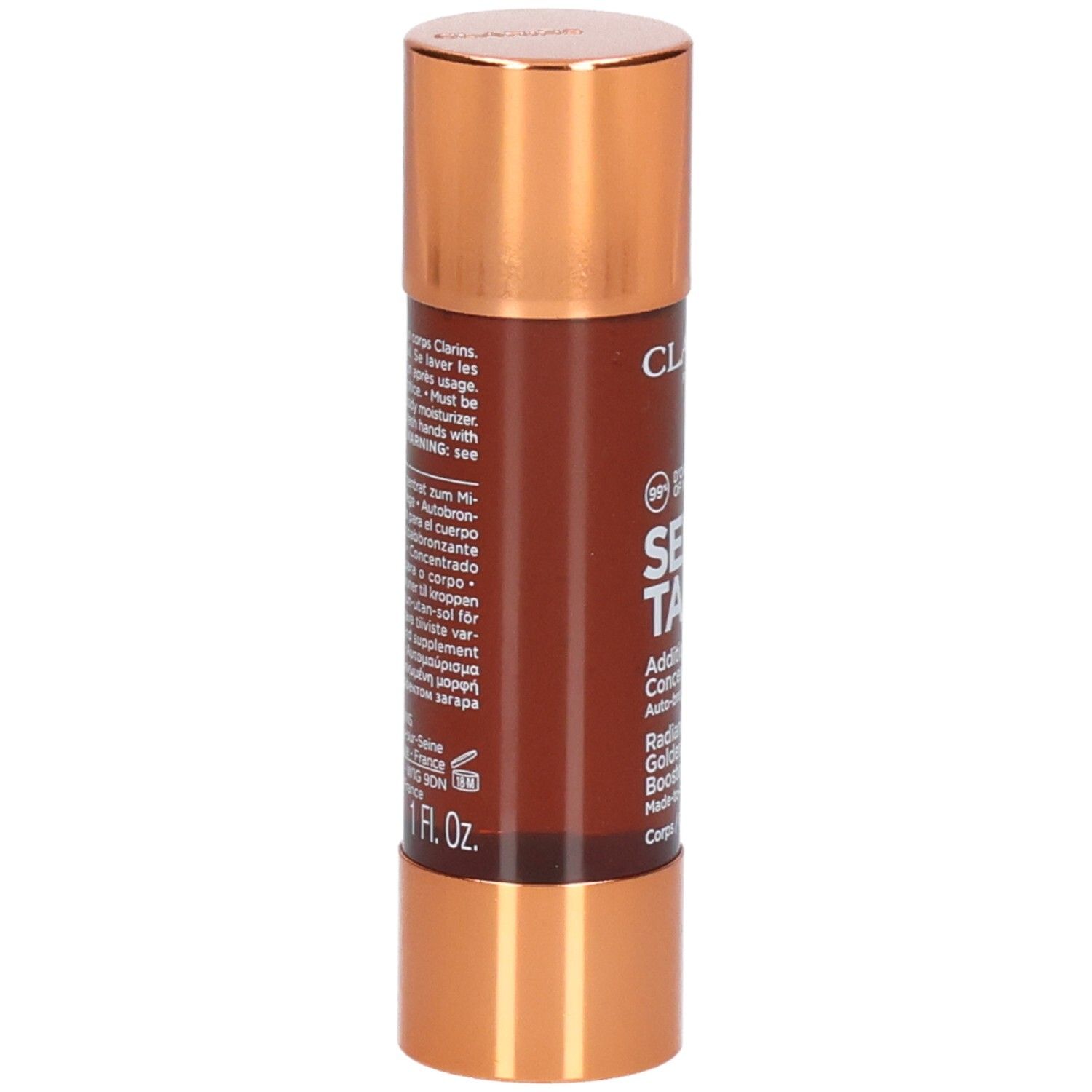 Clarins Self Tan Addition Concentré Éclat corps, 30 ml.