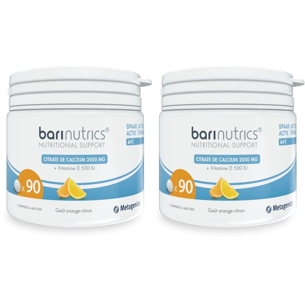 Barinutrics Calciumcitraat Citrus x2