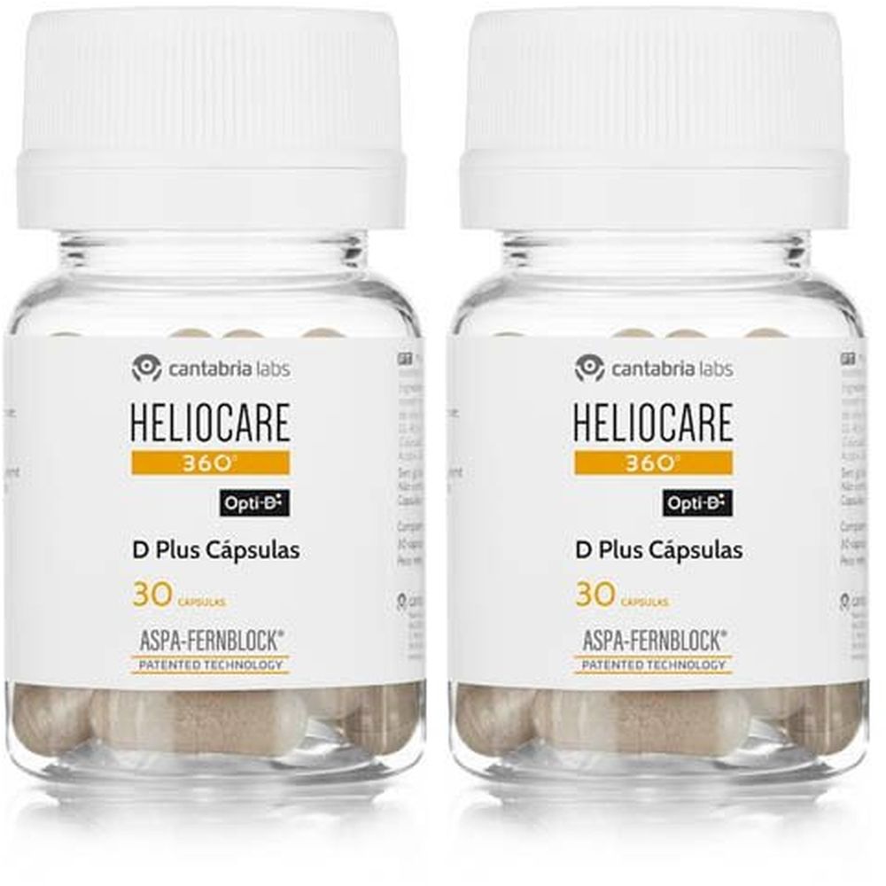 Heliocare 360° D Plus Capsules x2