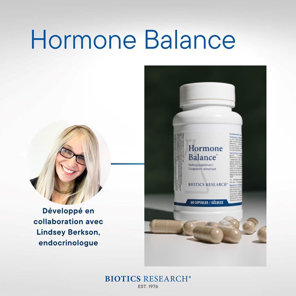 Biotics Research Hormone Balance : Pour femmes et hommes, action puissante.
