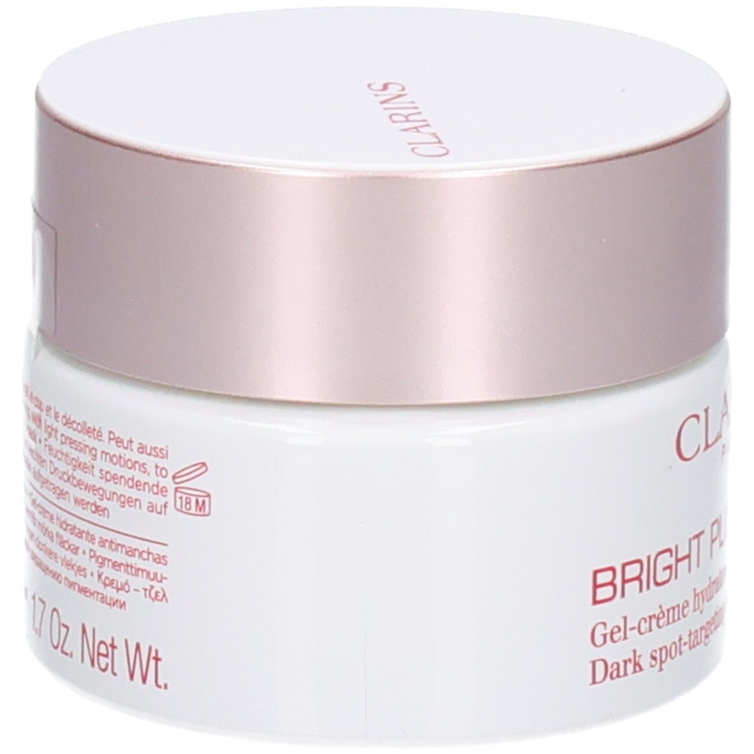 Clarins Bright Plus Gel-crème hydratant anti-taches, 50 ml.