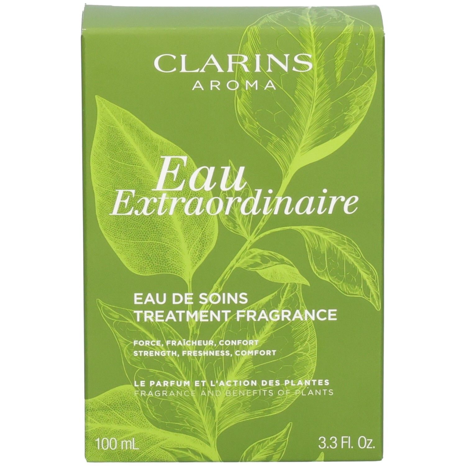 Emballage du produit Clarins Eau Extraordinaire Aroma.