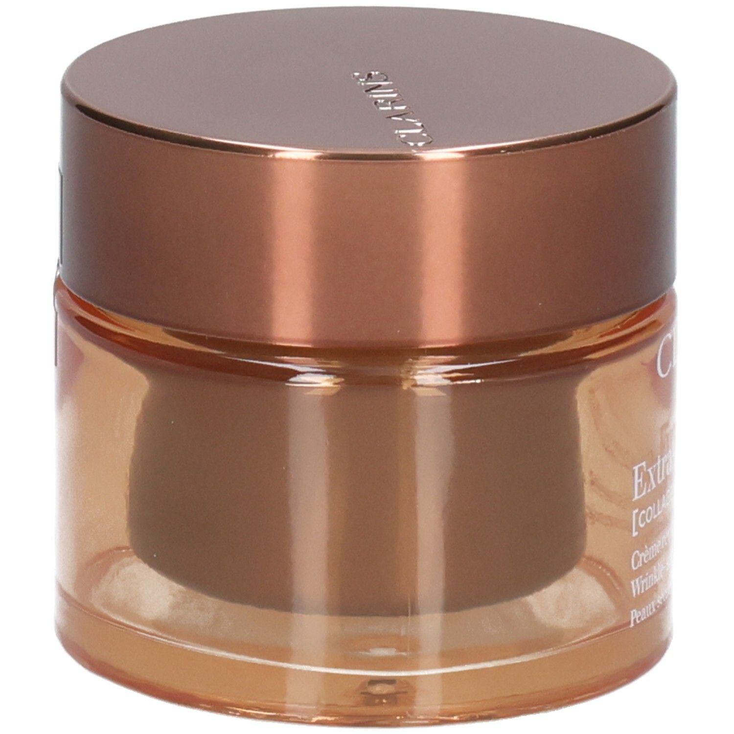Pot Clarins Extra-Firming Nuit, vue latérale.