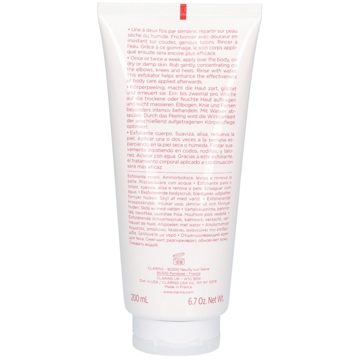 Clarins Gommage Exfoliant Peau Neuve