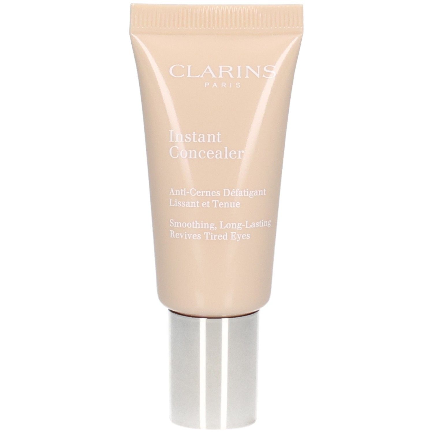 Clarins Instant Concealer 01, tube de 15ml avec bouchon argenté.