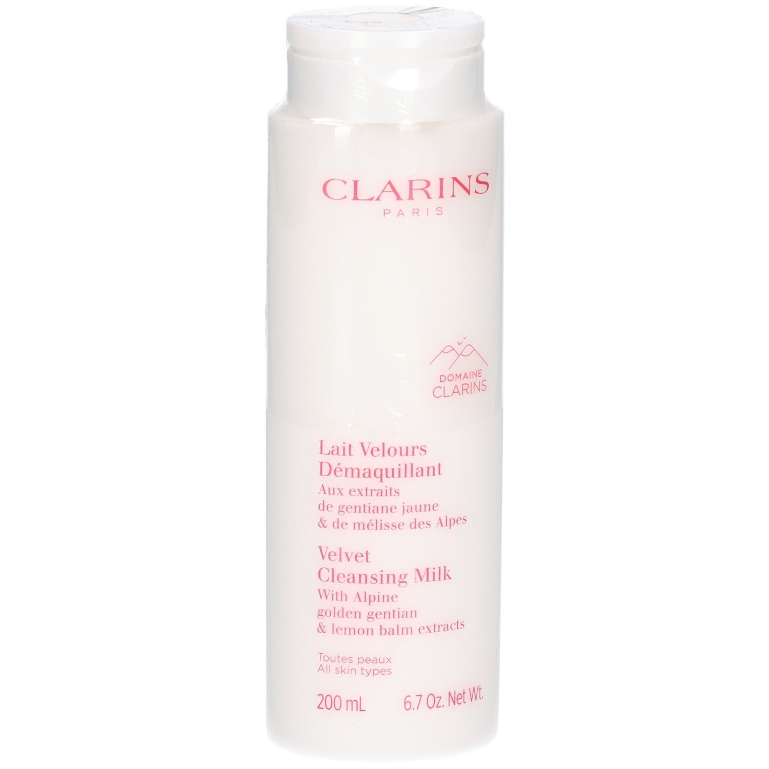 Clarins Lait Velours Démaquillant, 200 ml.