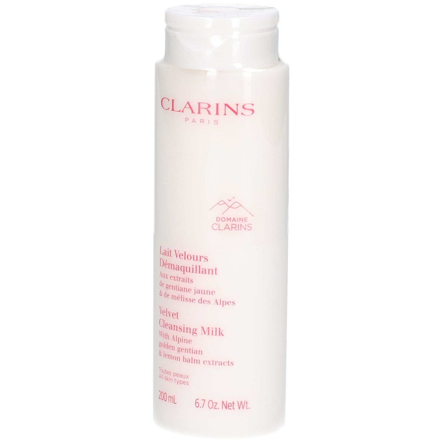 Clarins Lait Velours Démaquillant, 200 ml.