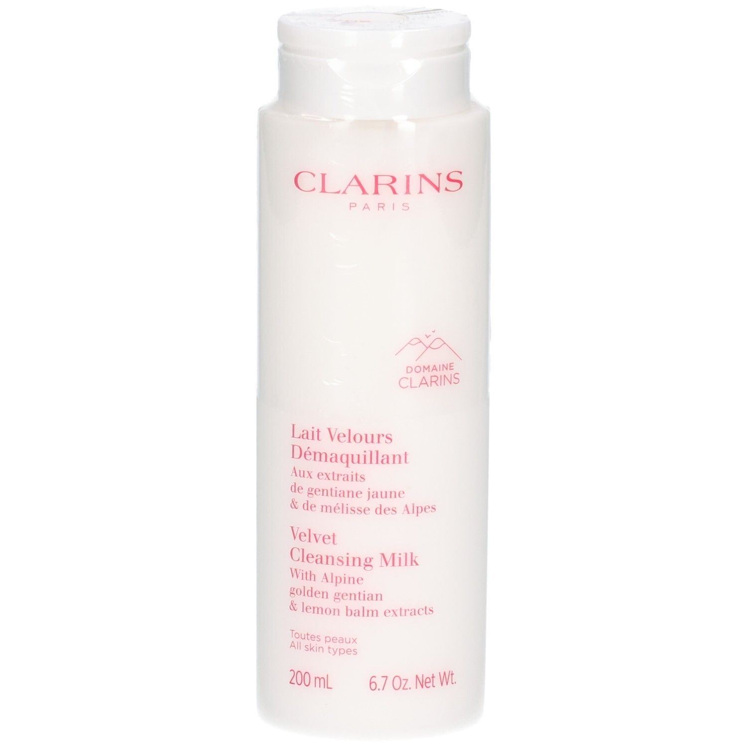 Clarins Lait Velours Démaquillant, 200 ml.