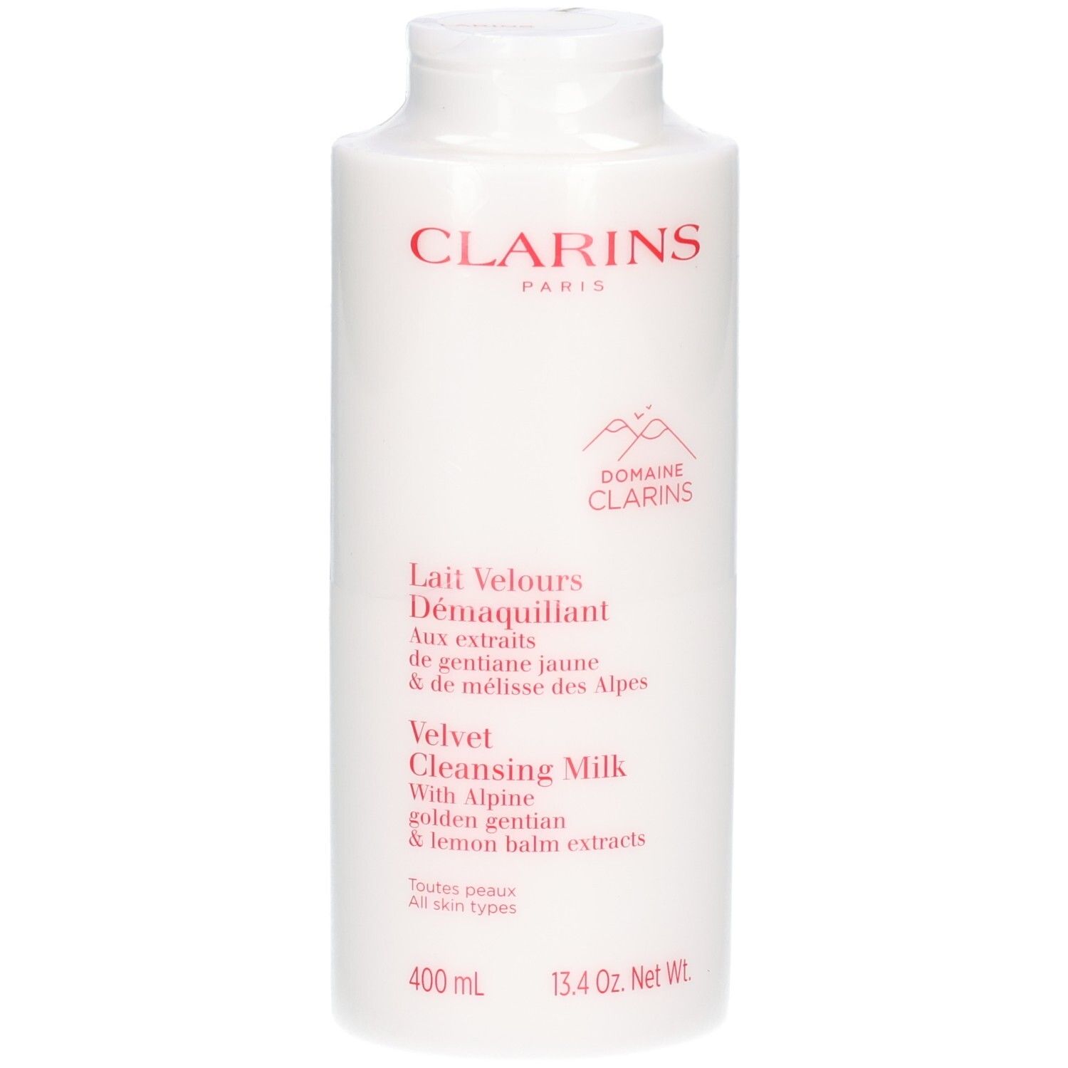 Clarins Lait Velours Demaquillant, 400 ml.
