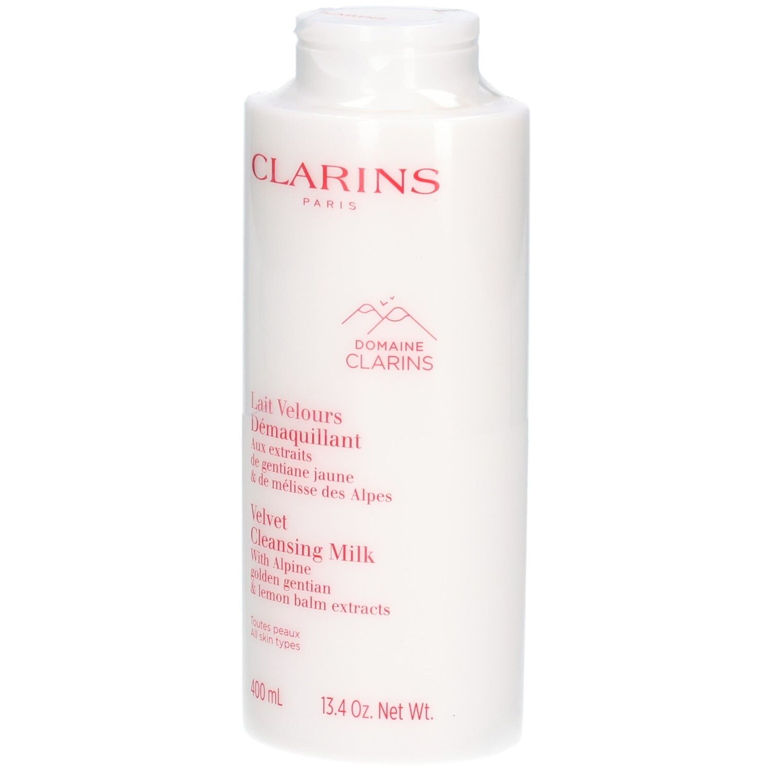 Clarins Lait Velours Demaquillant, 400 ml.