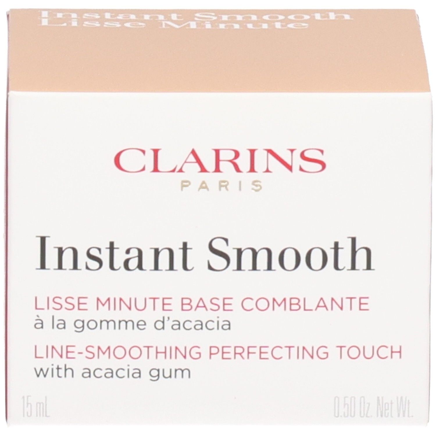 Boîte Clarins Instant Smooth Lisse Minute Base Comblante.
