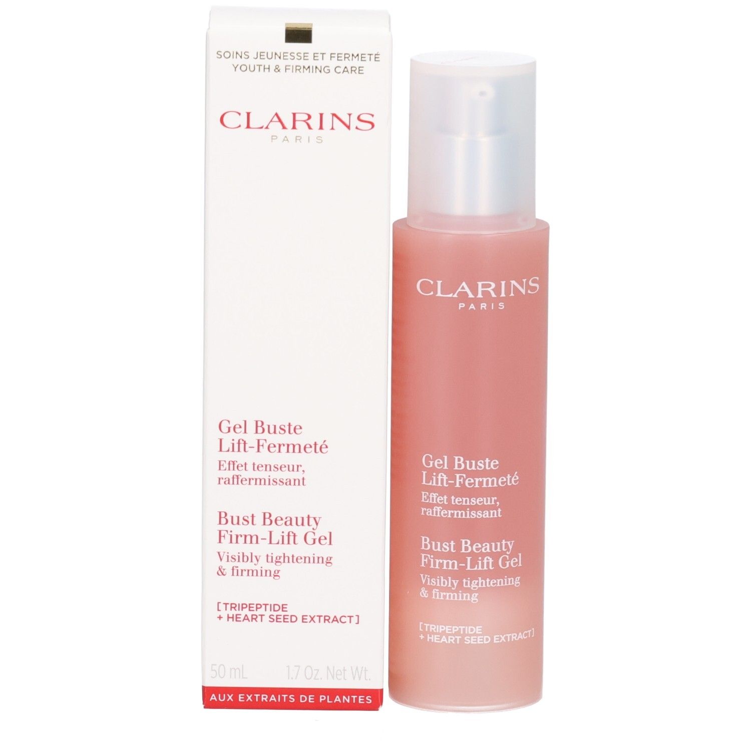Gel Bust Beauty Firm-Lift Clarins et boîte. 50 ml.