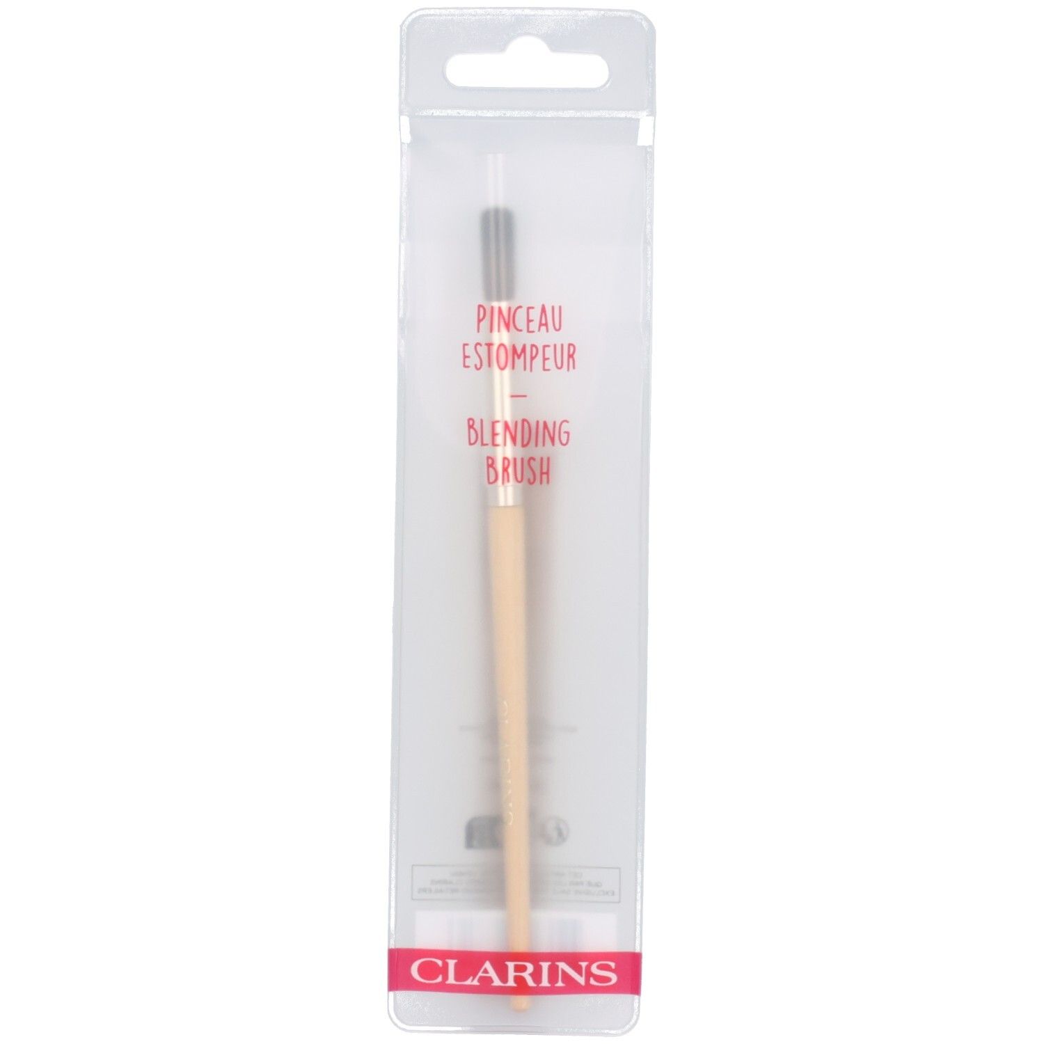 Clarins Pinceau Estompeur Blending Brush sous emballage transparent.