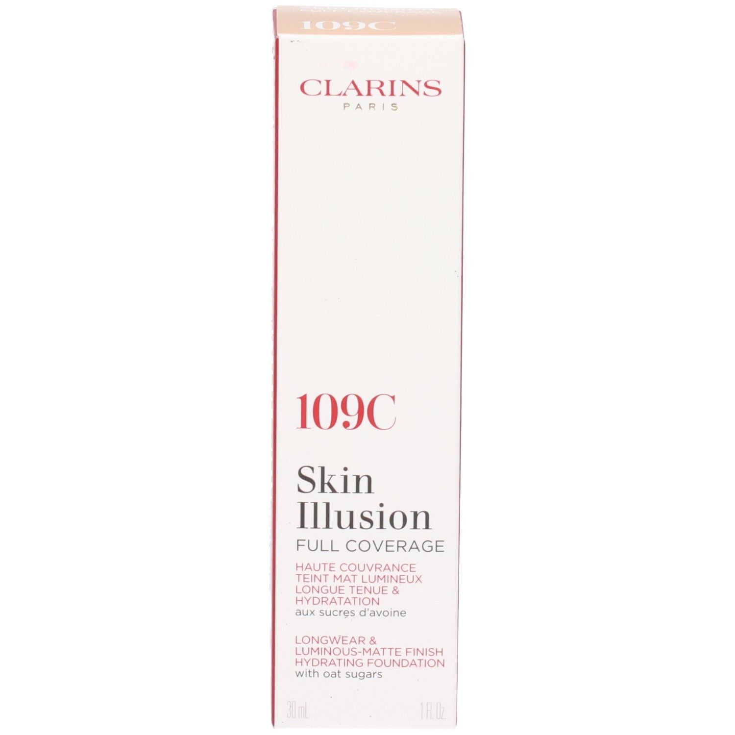 Clarins Skin Illusion Full Coverage Fond de Teint 109C