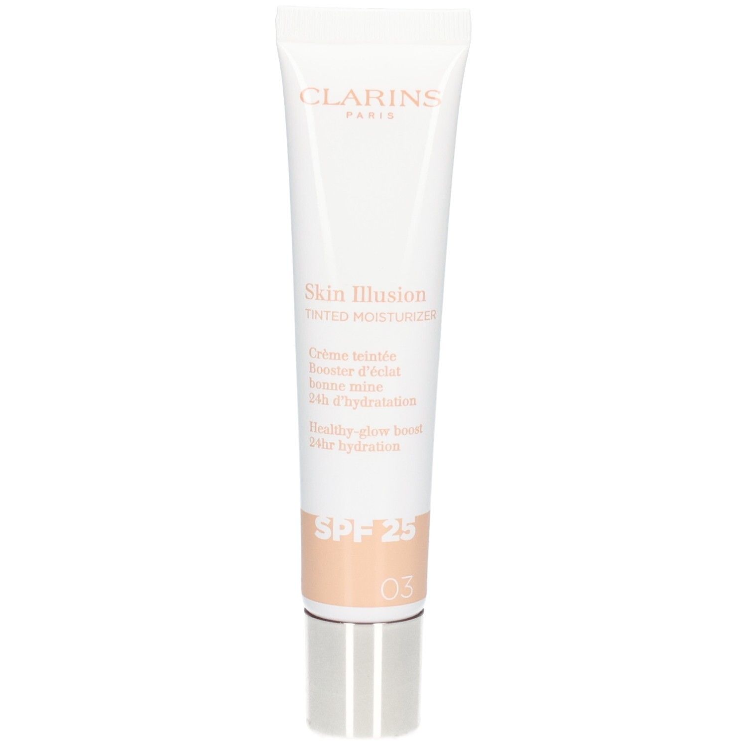 Clarins Skin Illusion crème teintée hydratante SPF 25, teinte 03.