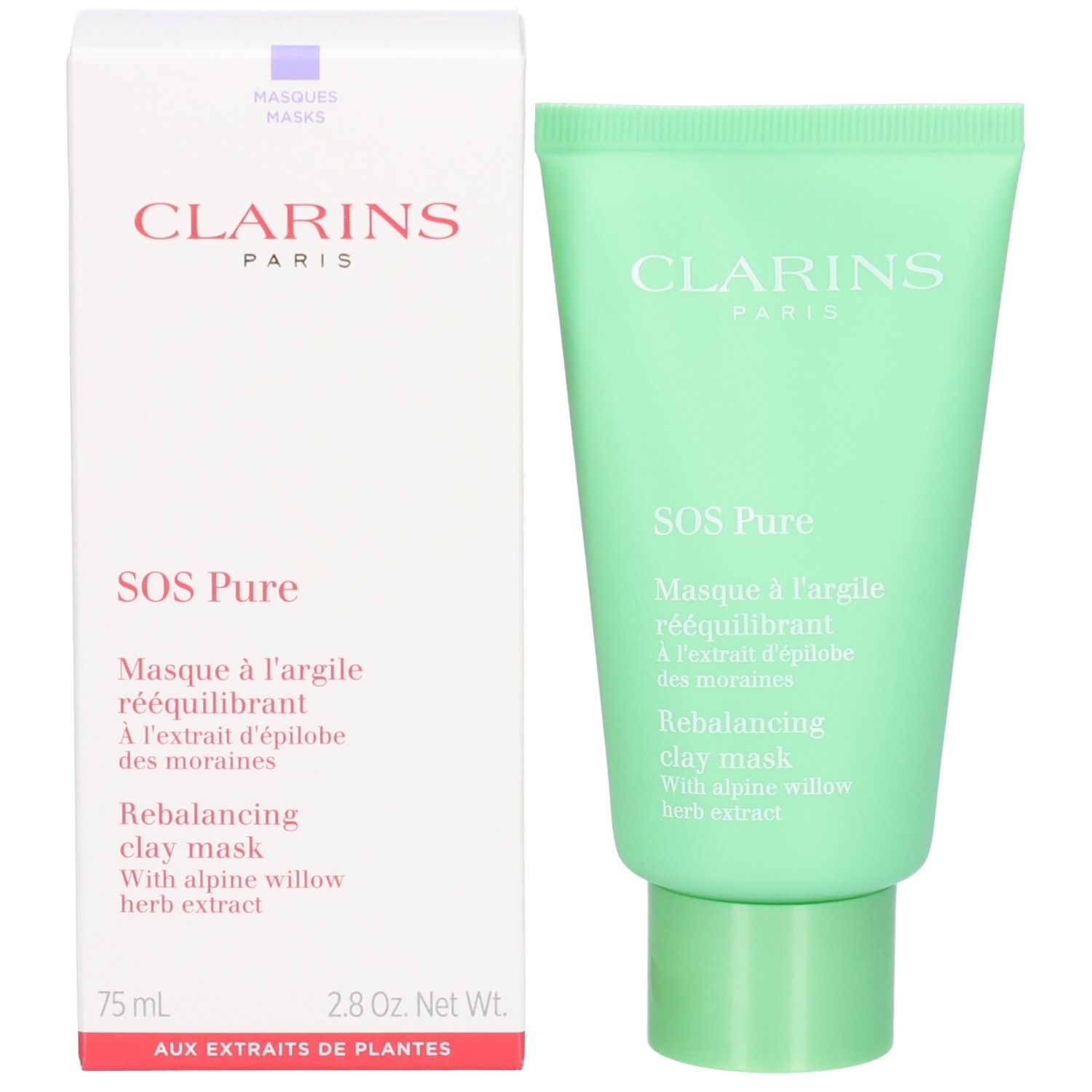 Clarins SOS Pure Masque à l’argile rééquilibrant