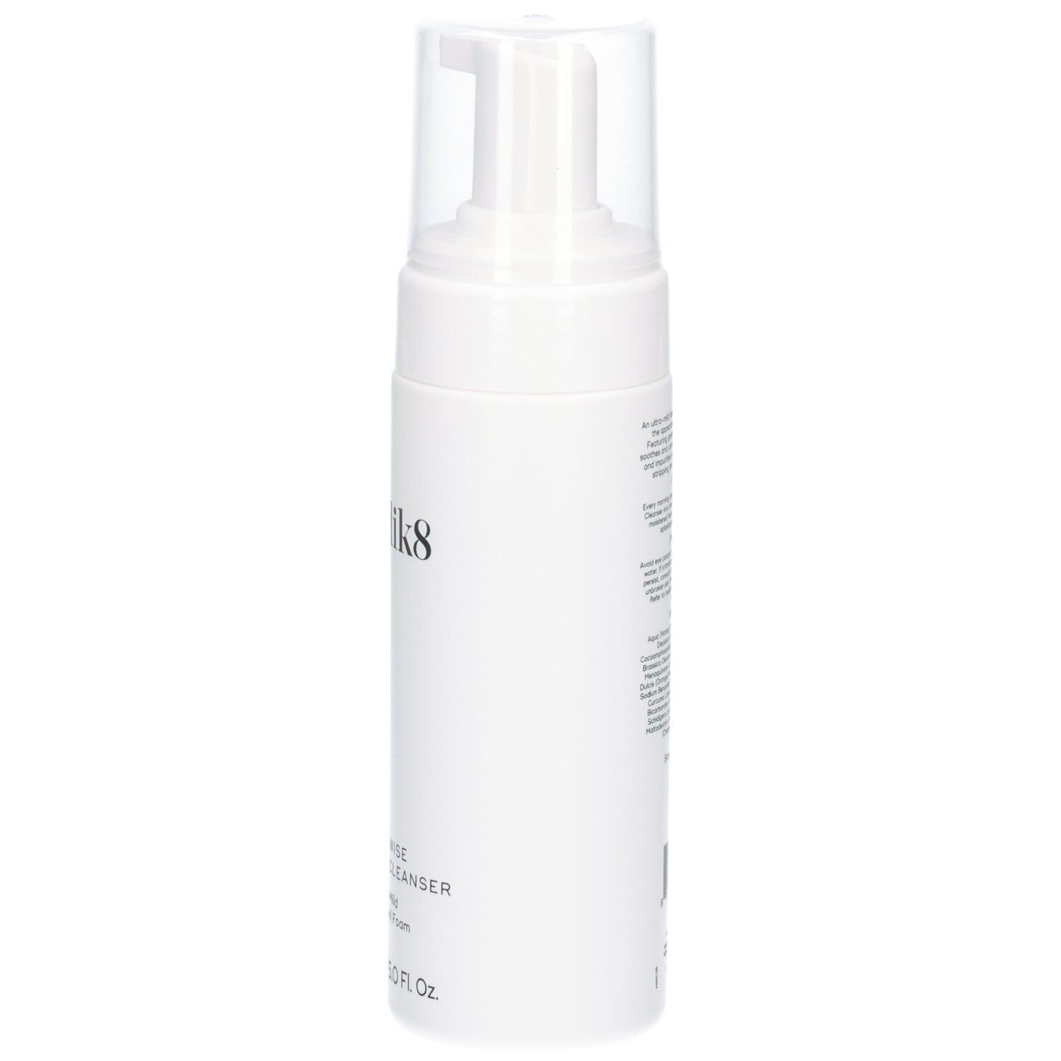 Vue latérale du flacon Medik8 Calmwise Soothing Cleanser.