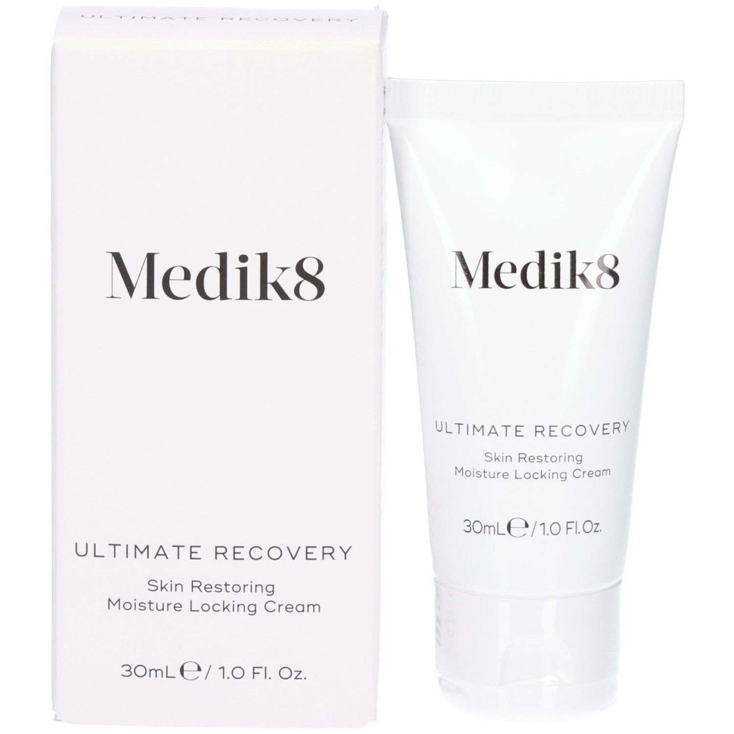 Tube et boîte pliante Medikas Ultimate Recovery.