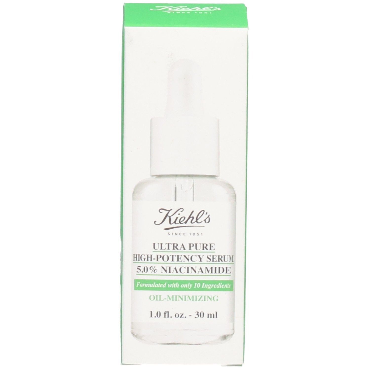 Sérum Ultra Pure High-Potency Kiehl's dans son emballage.