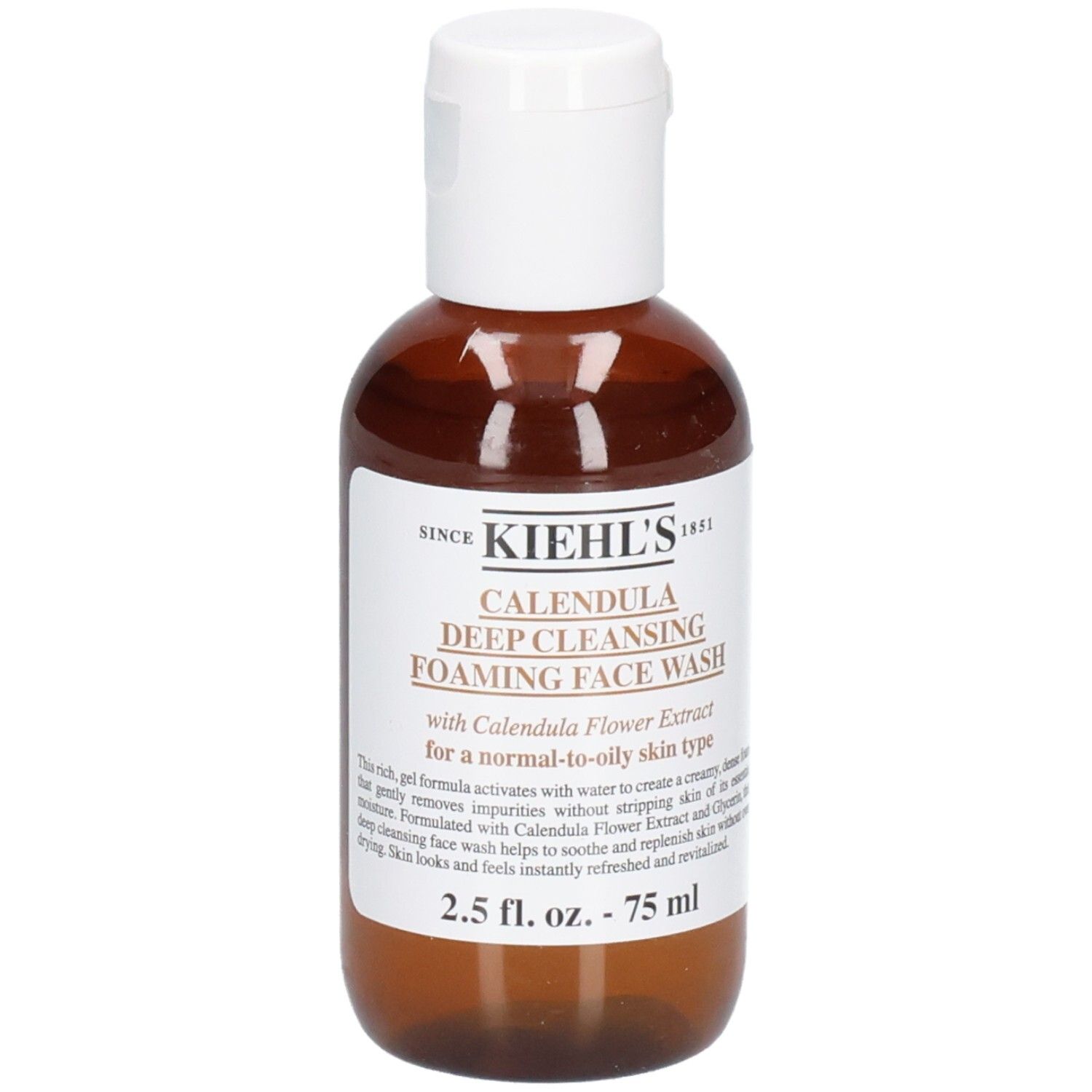 Kiehl's Calendula Deep Cleansing Foaming Face Wash, flacon de 75 ml.