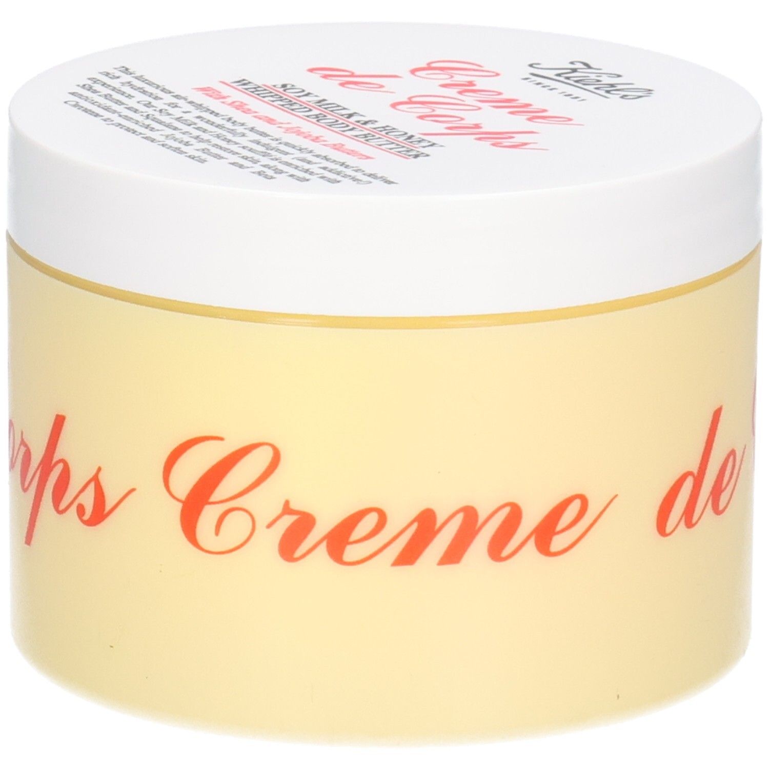 KIEHL'S Crème de Corps Soy Milk & Honey Whipped Body Butter, 226g.
