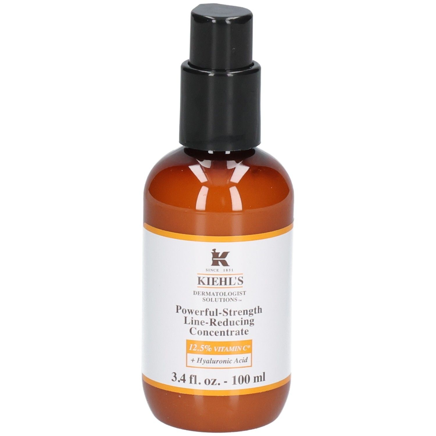 Kiehls Powerful-Strength Line-Reducing Concentrate avec 12,5% Vitamine C et Acide Hyaluronique.