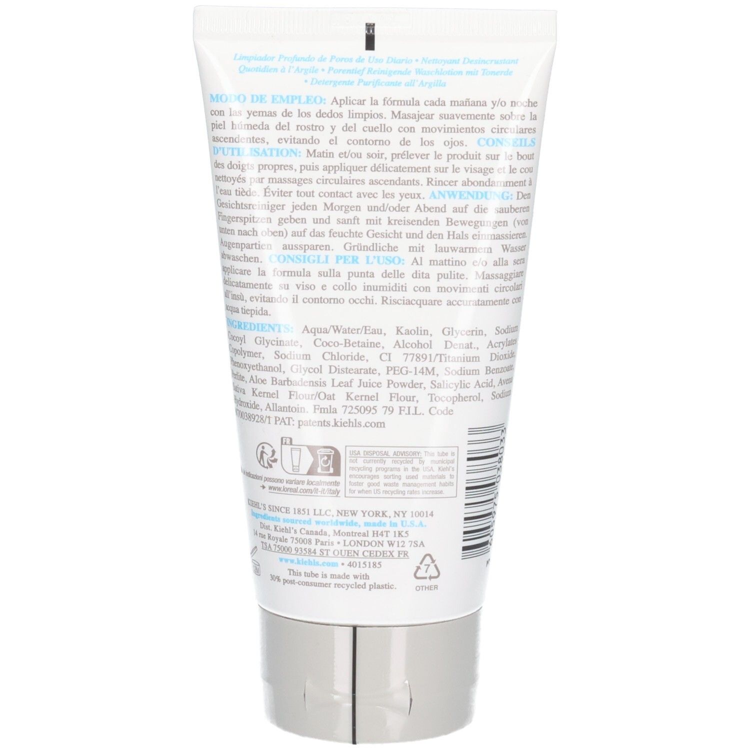 KIEHL'S Rare Earth Deep Pore Daily Cleanser