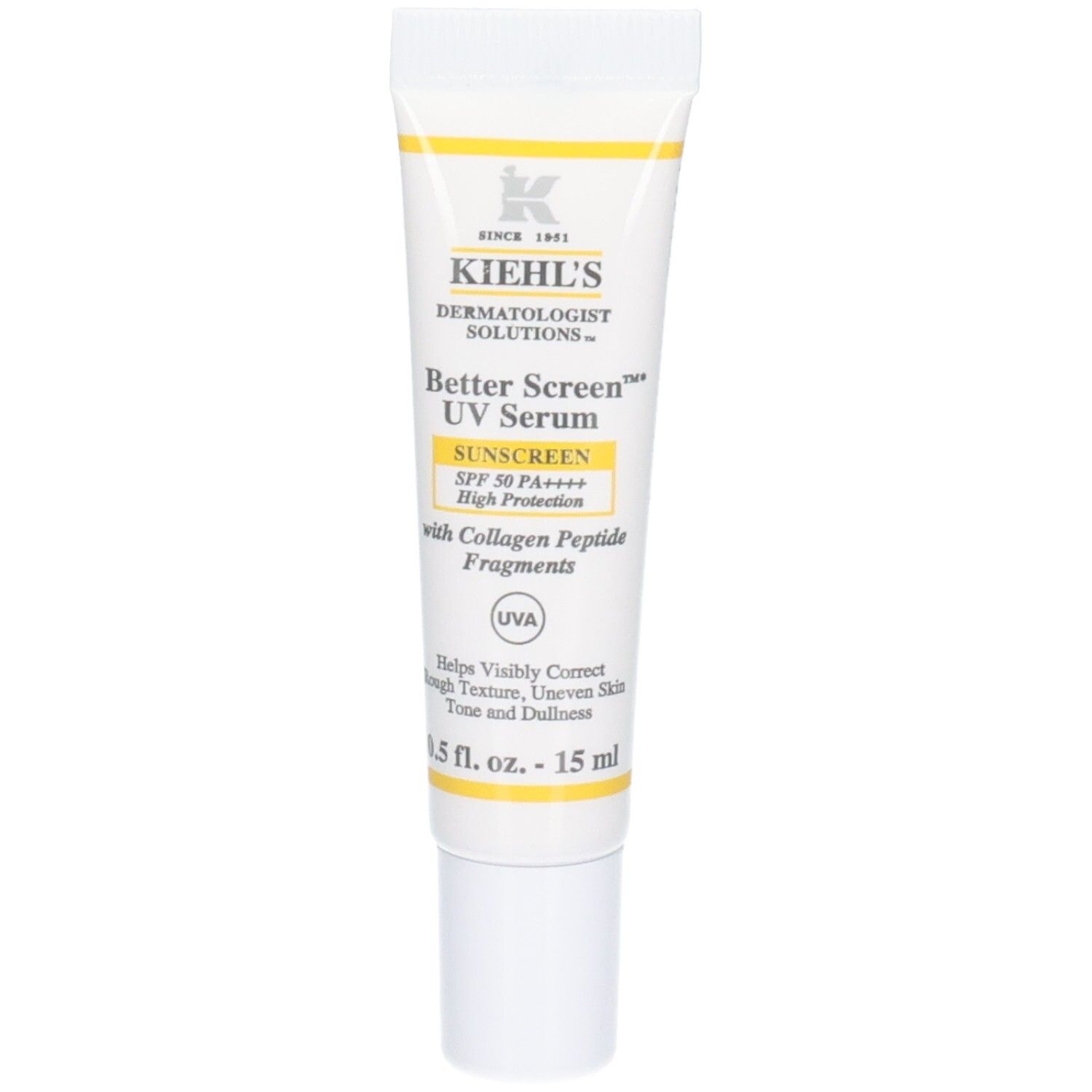Kiehl's Better Screen UV Serum SPF50, tube de 15ml.