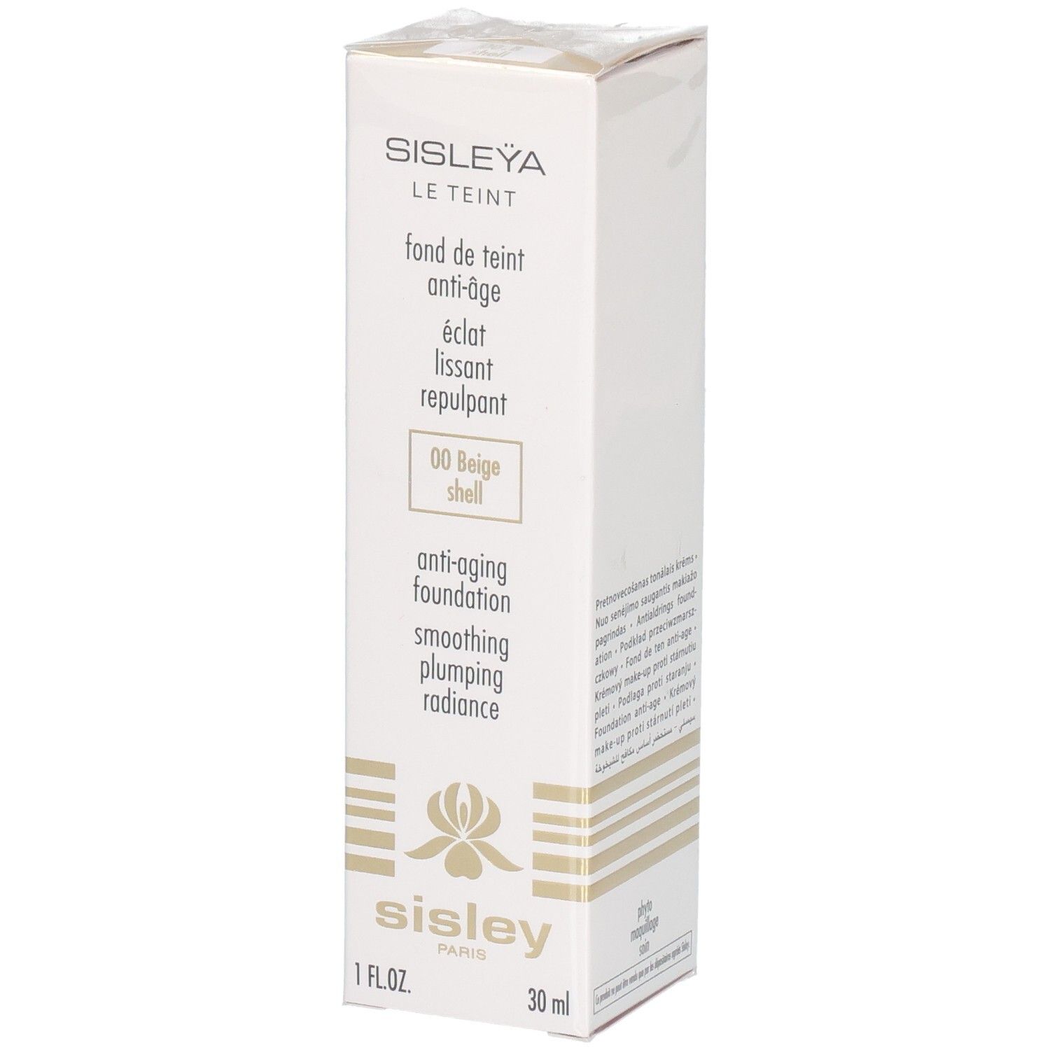 SISLEY Sisleya Le Teint Fond de teint anti-âge, teinte 00 Beige Shell, 30ml.