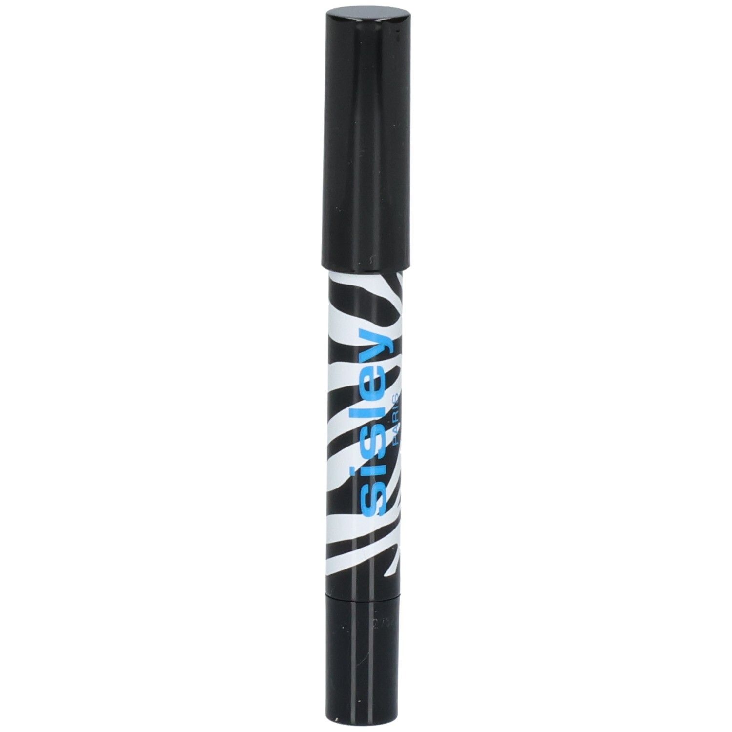 Sisley Phyto-Eye Twist crayon fard à paupières, motif zèbre, capuchon noir.