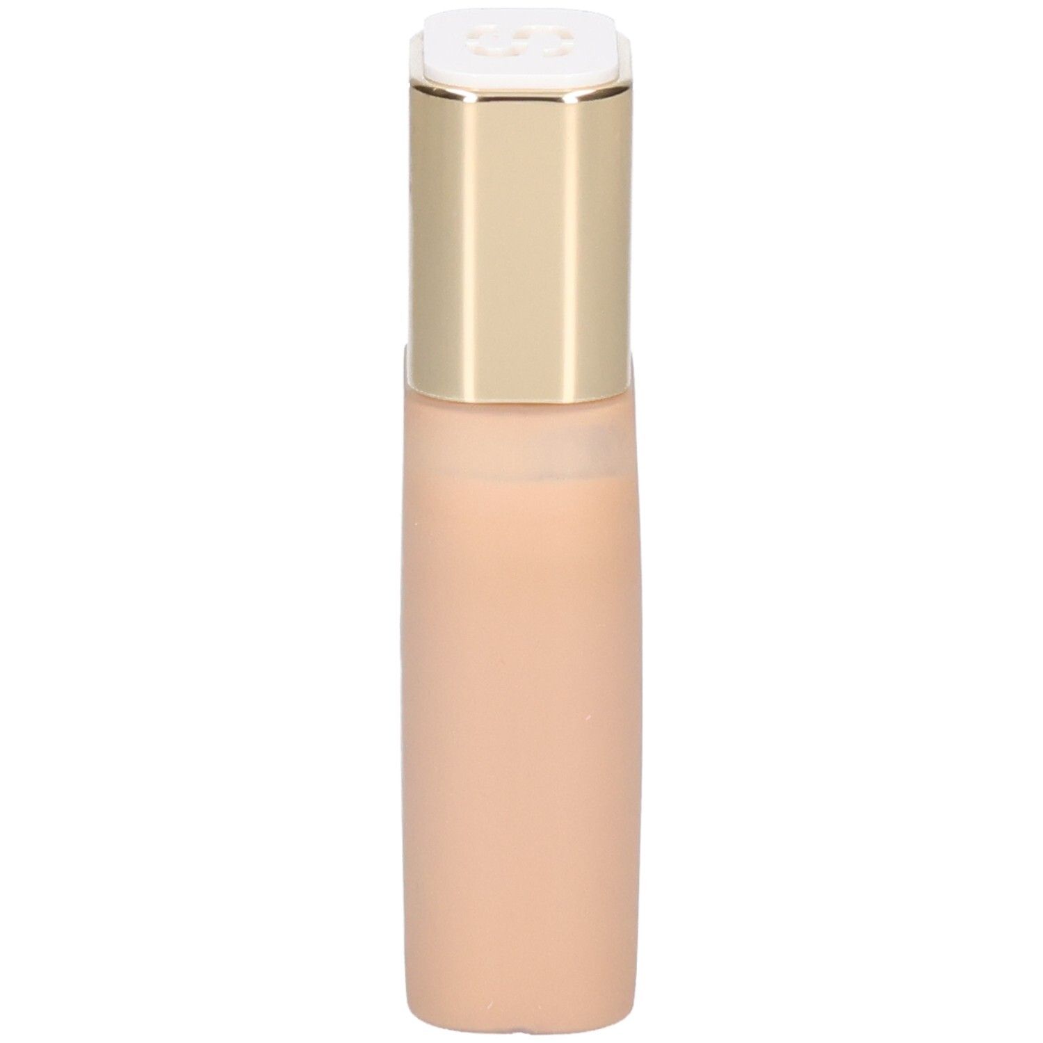 Flacon Sisley Phyto-Teint Nude Foundation, teinte Ivoire. Grand flacon beige avec bouchon doré.