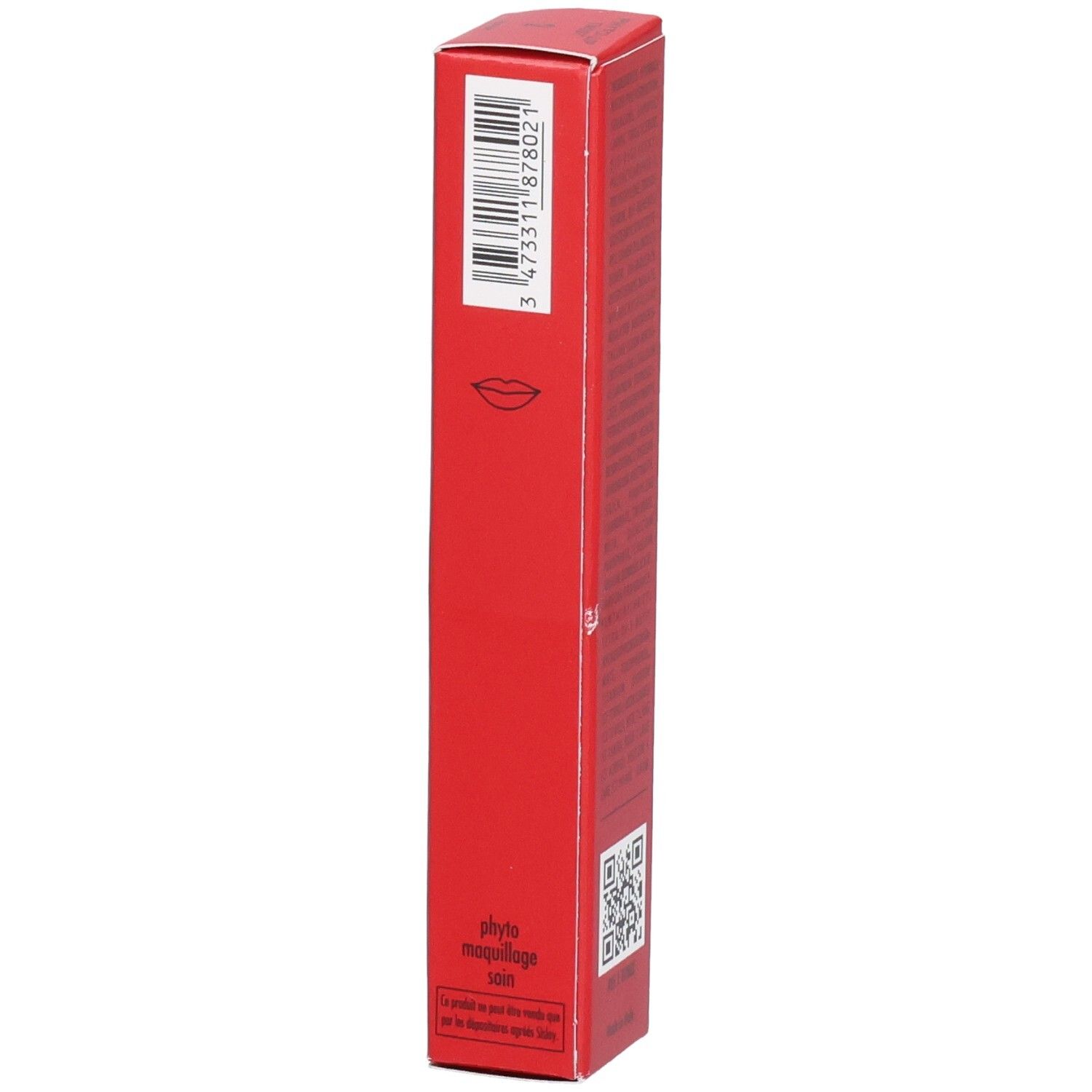 Sisley Phyto Lip Twist N°2, emballage rouge avec symbole de lèvres et informations produit.