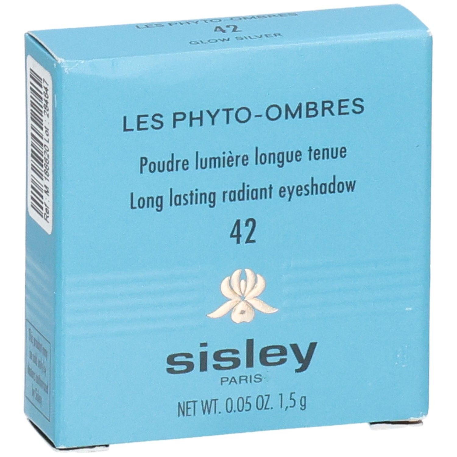 Boîte Sisley Les Phyto-Ombres, face avant avec nom du produit et numéro de couleur 42.