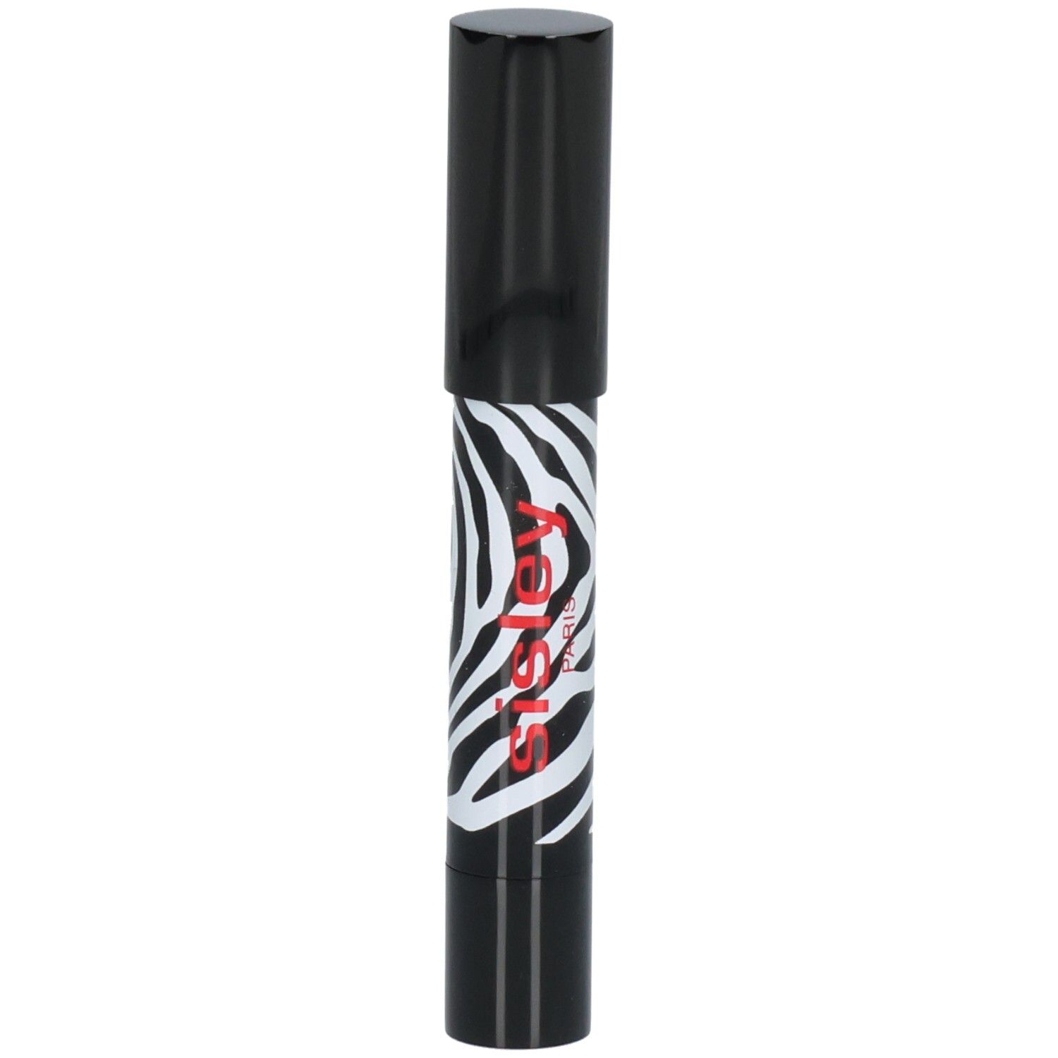Sisley Phyto-Lip Twist rouge à lèvres avec motif zèbre, légèrement en biais.