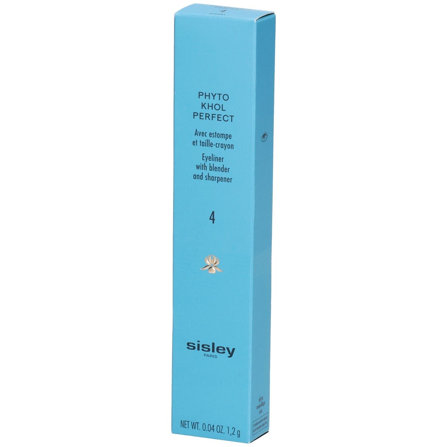 Sisley Phyto-Khol Perfect Eyeliner, couleur 4, dans sa boîte bleue claire.