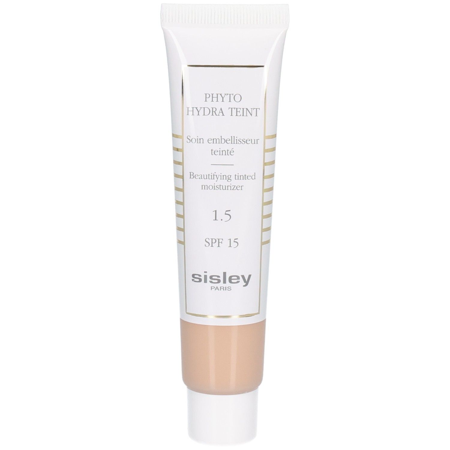 Sisley Phyto-Hydra Teint, teinte 1.5 Beige, hydratant teinté avec SPF 15.